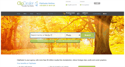 Desktop Screenshot of en.clipdealer.com